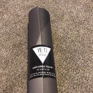 Yeti Yoga mat with Adidas logo.